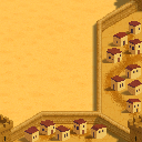 Carcassonne-style tile with 2 city edges, appears 2 times in TileKingdom